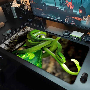 Tapis Serpent Vert